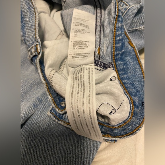 Abercrombie & Fitch Ultra High Rise 90s Slim Straight Jean - Picture 5 of 5